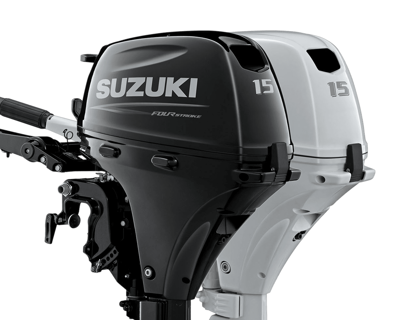 Suzuki Marine DF15A outboard — manufacturer product photograph