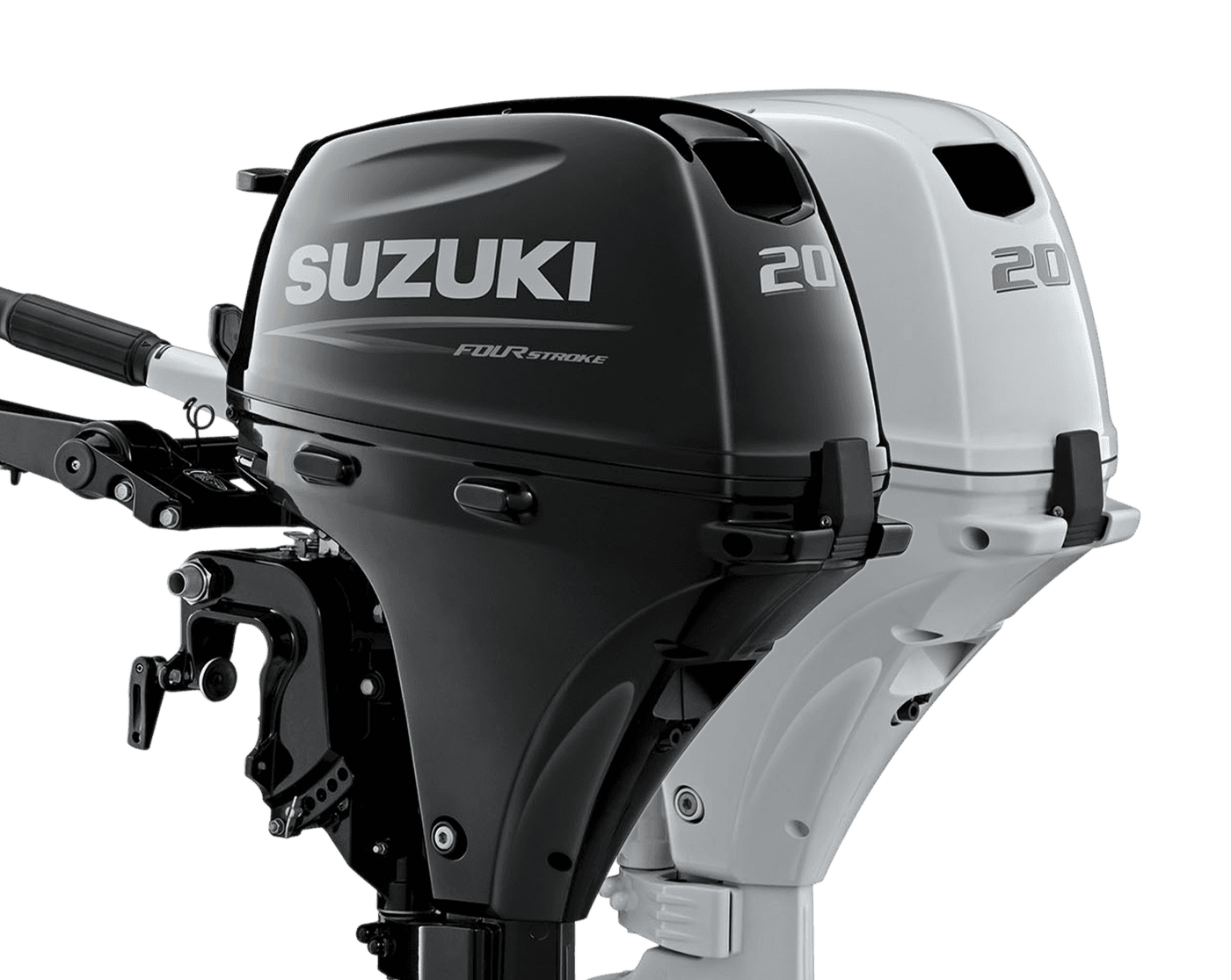 Suzuki Marine DF20A outboard — manufacturer product photograph