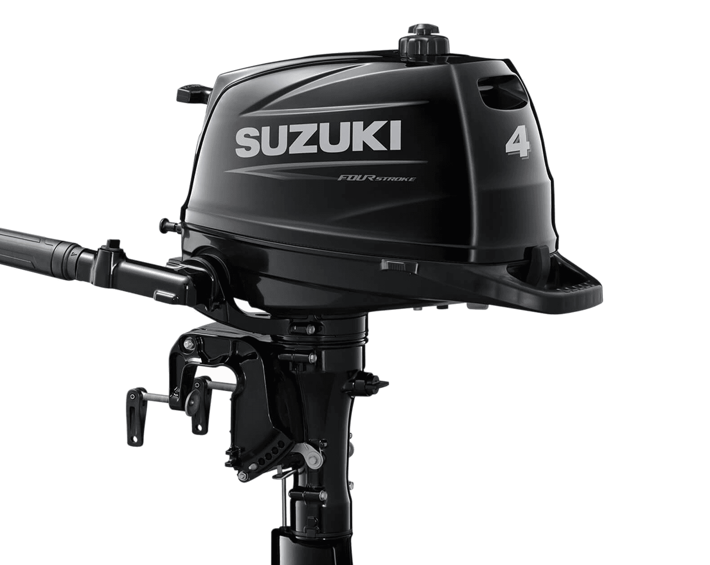 Suzuki Marine DF4A outboard — manufacturer product photograph