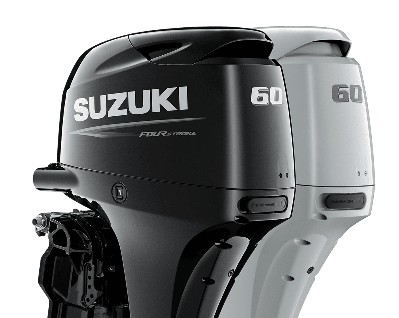 Suzuki Marine DF60A outboard — manufacturer product photograph