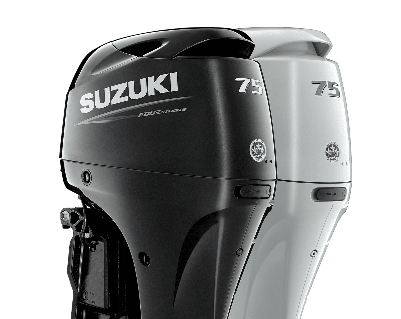 Suzuki Marine DF75A outboard — manufacturer product photograph