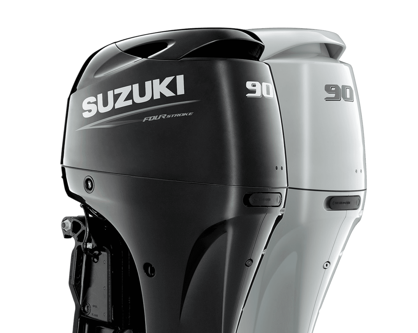 Suzuki Marine DF90A outboard — manufacturer product photograph
