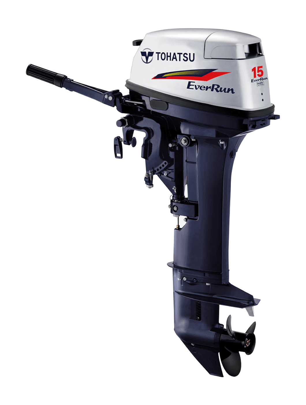 Tohatsu MX15E2 outboard — manufacturer product photograph