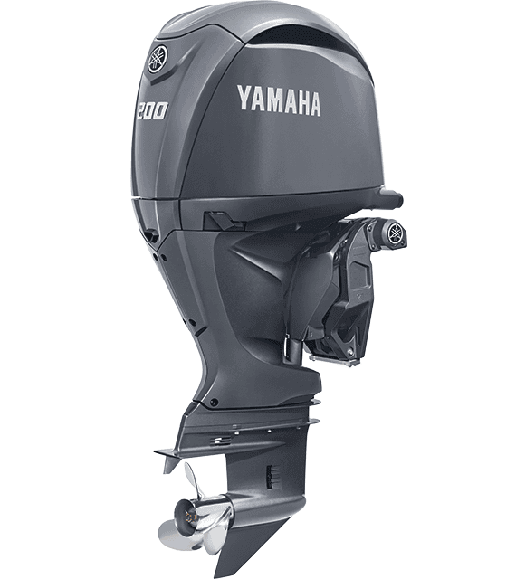 Yamaha F200CET outboard — manufacturer product photograph