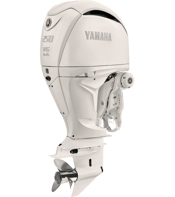 Yamaha F250DET outboard — manufacturer product photograph