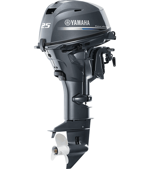 Yamaha F25DEHT outboard — manufacturer product photograph