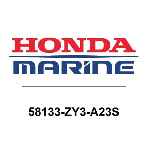 Honda 58133-ZY3-A23S 3X14 1/2 X 23 SS (R) — product photograph