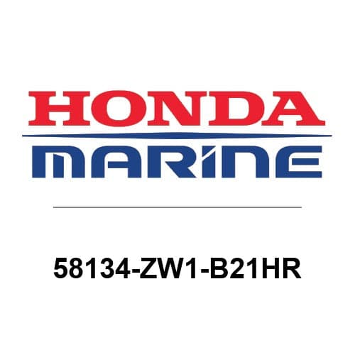 Honda 58134-ZW1-B21HR 4X13X21 SS HR(L) — product photograph