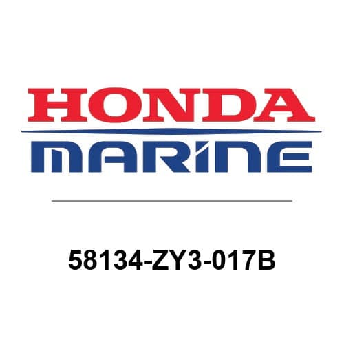 Honda 58134-ZY3-017B 4x14 1/2 x 17 AL (L) — product photograph