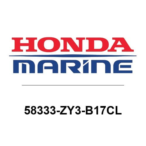 Honda 3x15 1/4x17 SS (L) 58333-ZY3-B17CL — product photograph