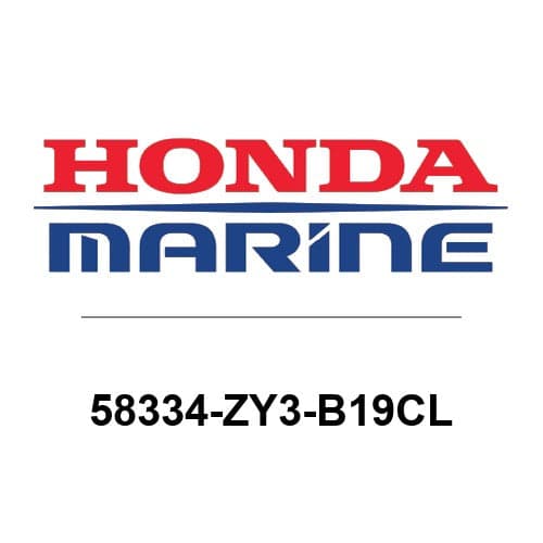 Honda 58334-ZY3-B19CL 4X15 1/4X19 SS (L) — product photograph