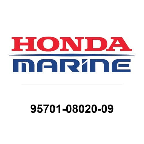 Honda Flange (8x20) Bolt 95701-08020-09 — product photograph