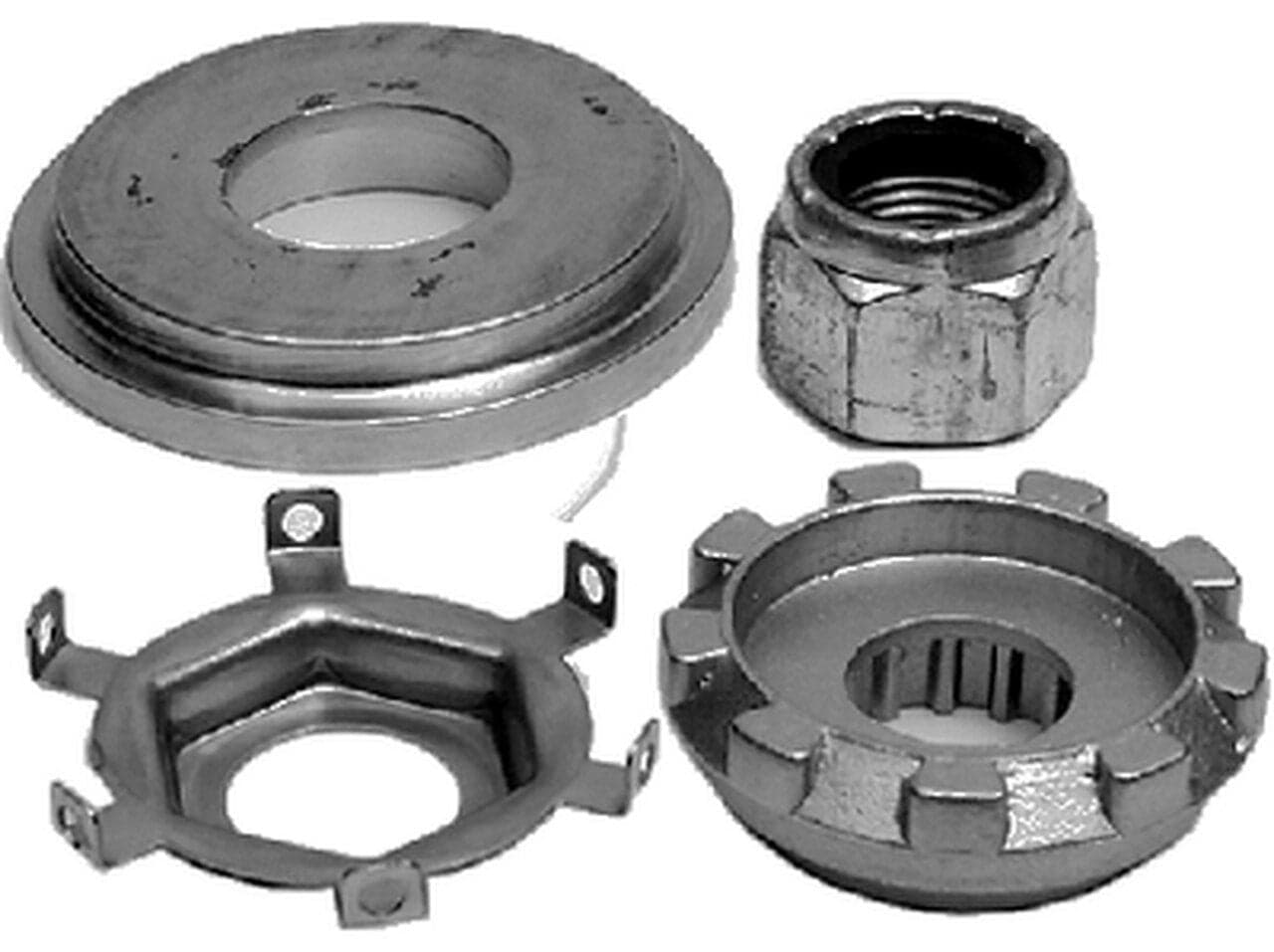 Mercury Quicksilver - Propeller Nut Kit - Fits Mercury/Mariner 70 HP+ - 11-827614Q01 — product photograph