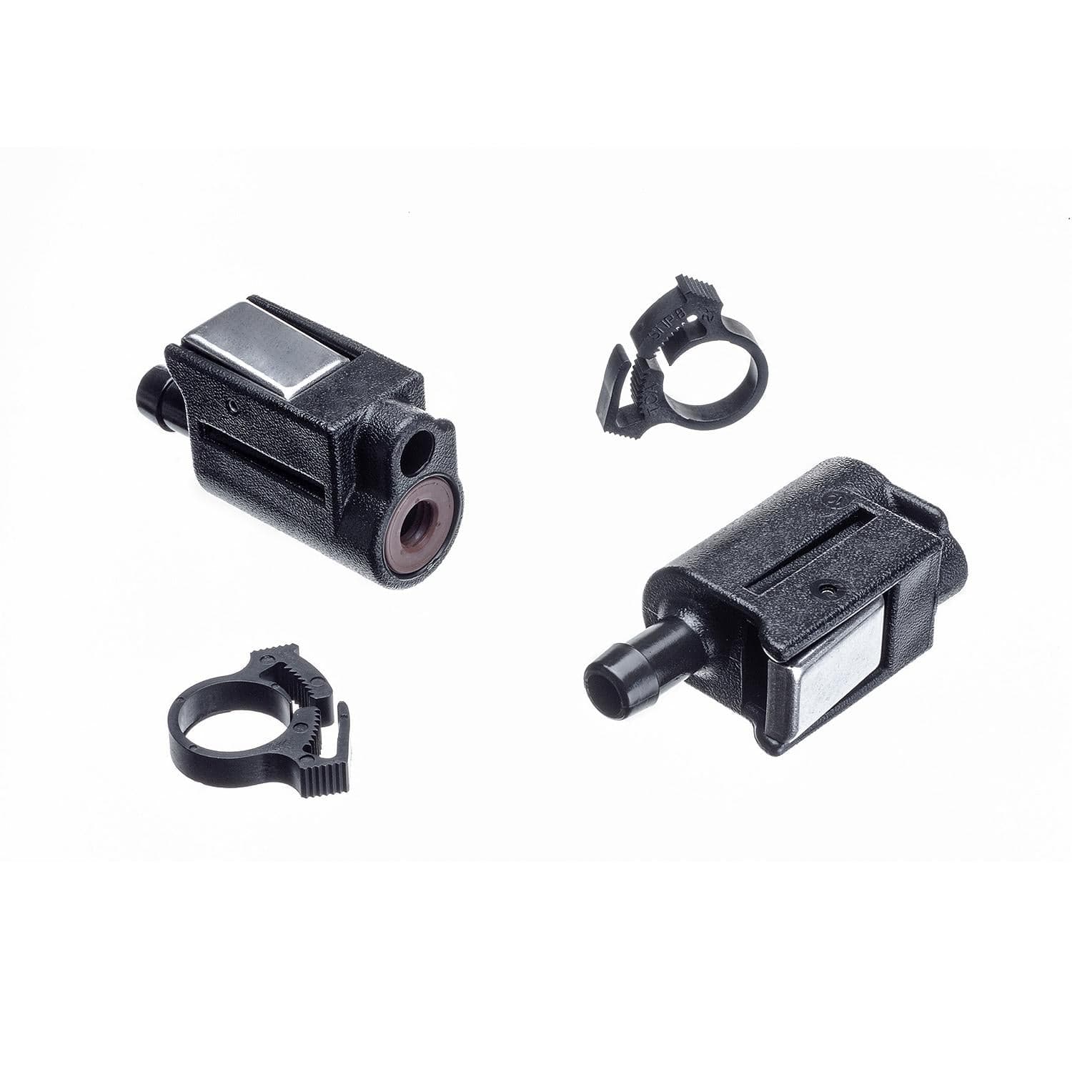 Mercury – Quicksilver Quick Disconnect Fuel Line Fitting | Fuel System Component | Brass and Composite | 13563Q7 — product photograph