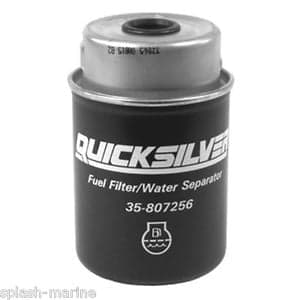 Mercury Quicksilver - Water Separating Fuel Filter - Fits 2.8 El & ES, D3.0L, D3.6L & D4.2L - 35-807256T — product photograph