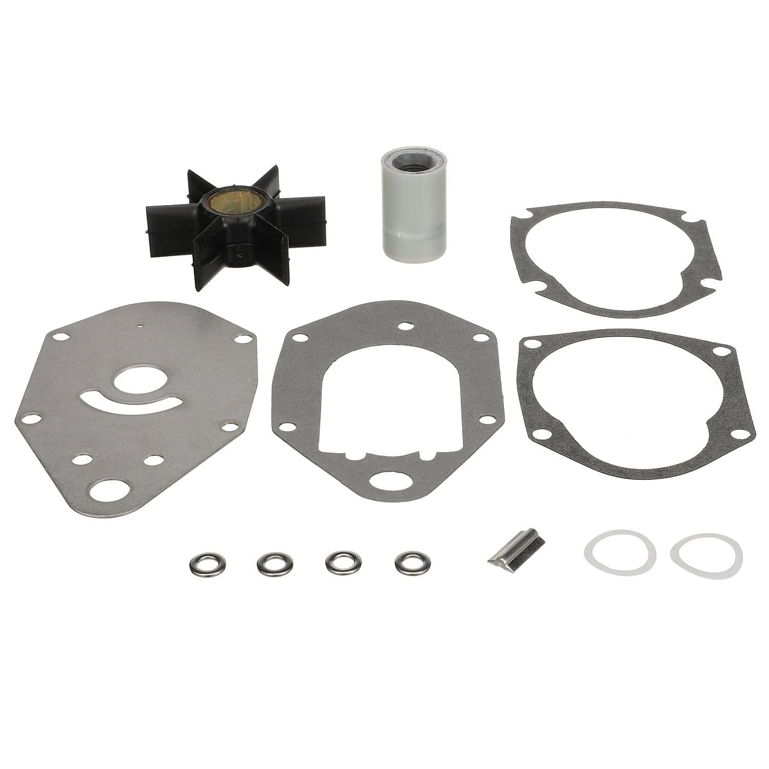 Mercury – Water Pump Impeller Repair Kit | Cooling System Component | Marine-Grade Rubber & Stainless Steel | 19453T2 — product photograph