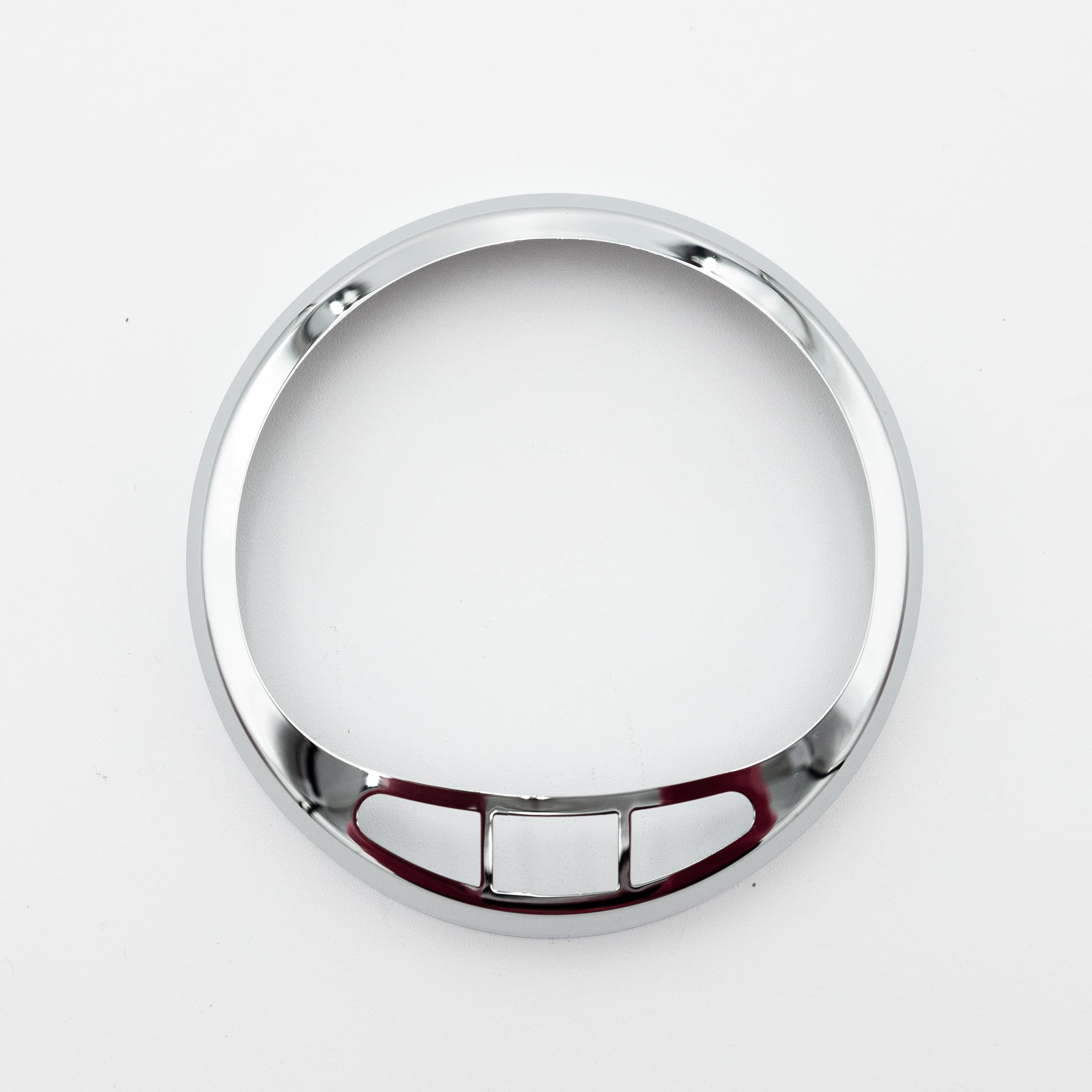 Mercury – Bezel | Chrome | Fits 3-3/8" (85 mm) SC1000 System Gauges & MercMonitors | 8590743 — product photograph