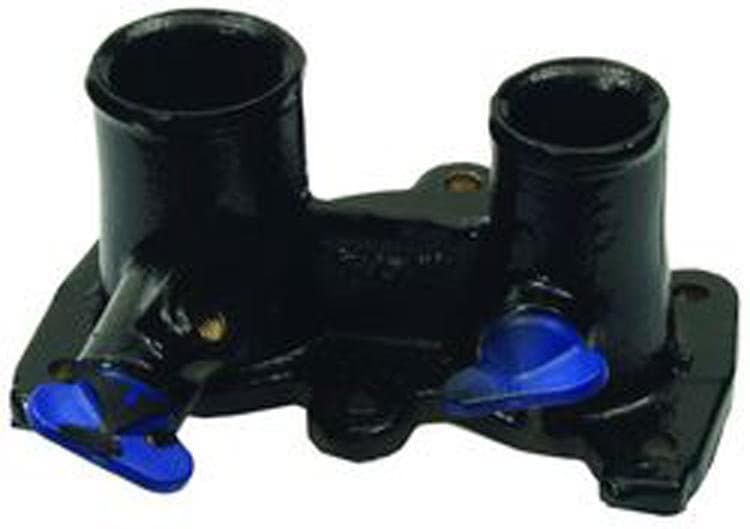 Mercury Mercruiser - Rear Cover Assembly - Fits MCM/MIE 496/8.1L Brass Seawater Pump w/o Air Fittings - 862776A02 — product photograph