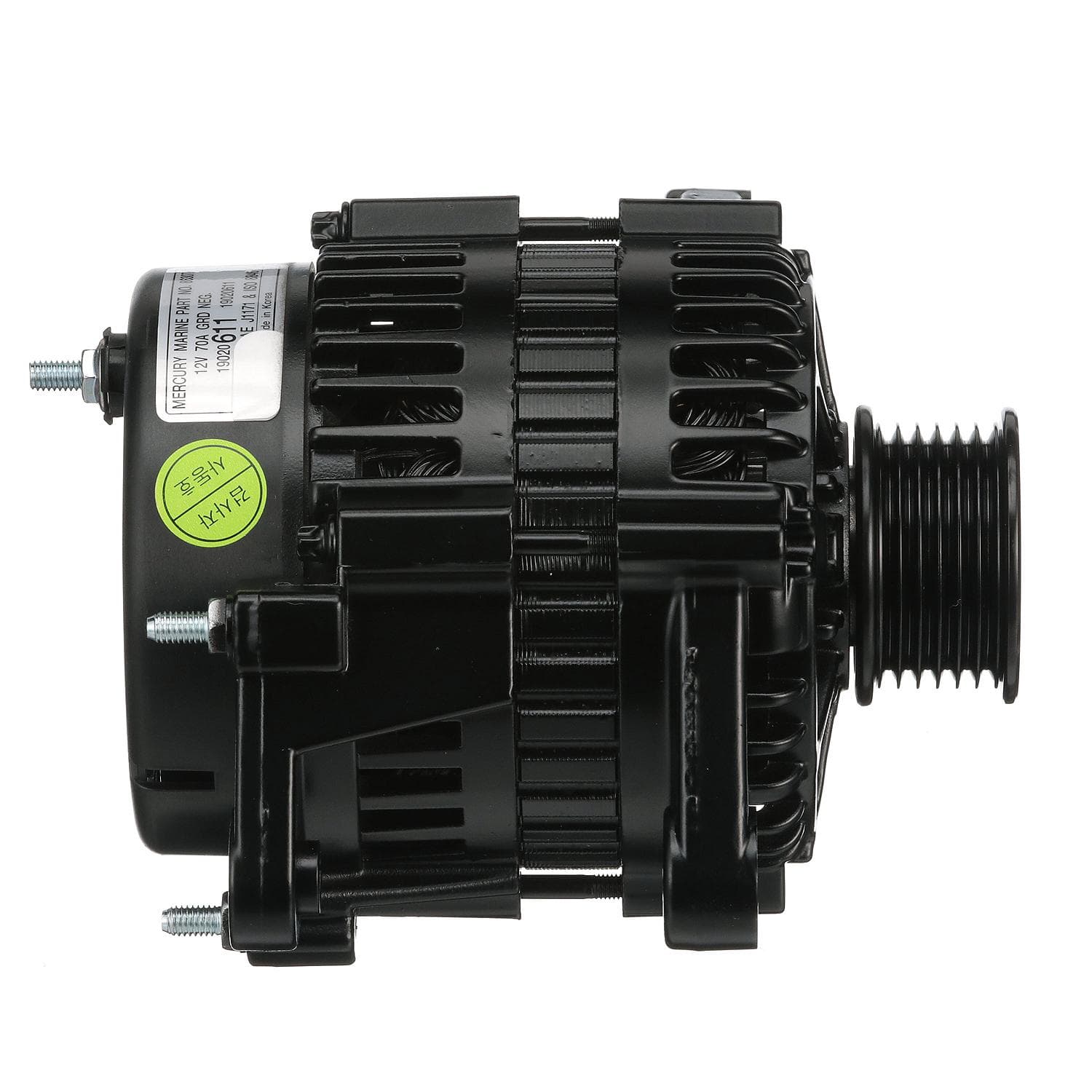 Mercury – 65 Amp Alternator | Delco Serpentine Series | Marine-Grade Construction | 863077T — product photograph
