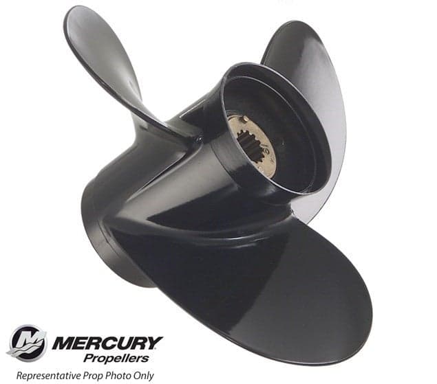 Mercury Black Max (9 1/4 x 12 1/2") MERCURY RH Propeller 896900A40 — product photograph