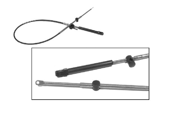 Mercury – Gen I Throttle and Shift Cable 16 Foot | Mechanical Engine Control | 8M0082489 — product photograph