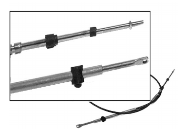 Mercury – Gen I Throttle and Shift | 14 Ft | Mechanical Control Cable - 8M0085945 — product photograph