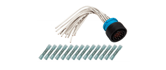 Mercury Mercruiser - Molex Repair Kit - 14 Pin - Male - Fits MCM & O/B Engines with 14 Pin Molex Engine Harness - 8M0096940 — product photograph
