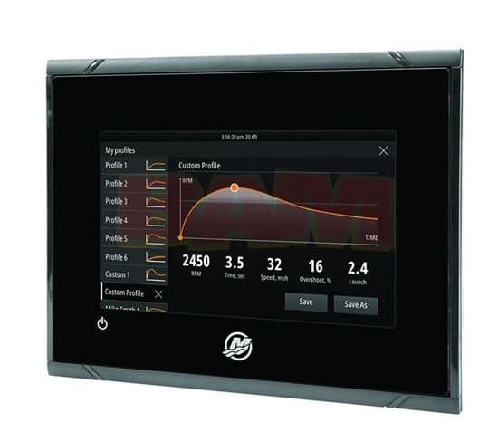 Mercury – VesselView 502 5-Inch Display Only | SmartCraft Rigging | 1–4 Engine Compatible | Black Finish | 8M0110644 — product photograph