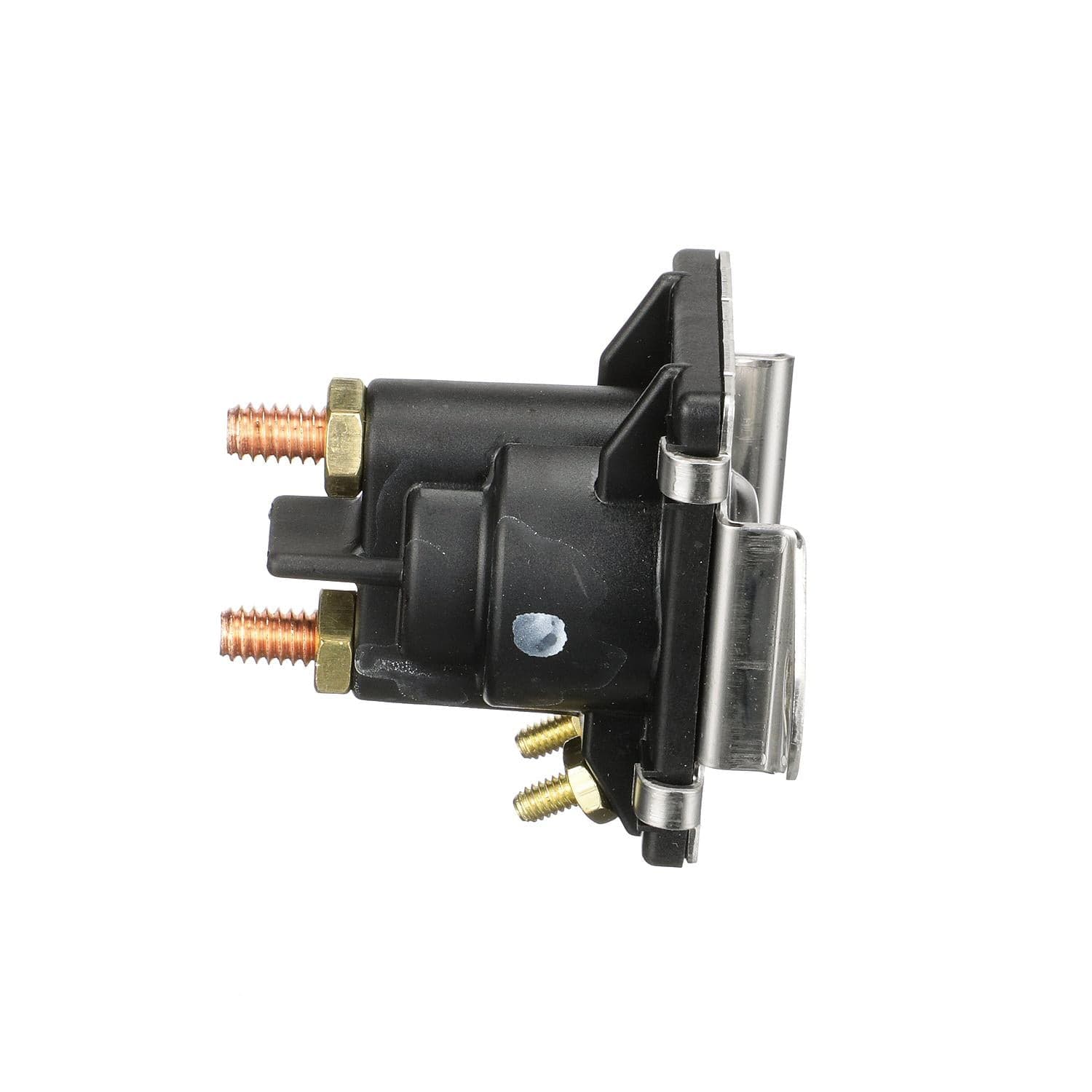 Mercury – Starter or Power Trim Solenoid | Electrical System | Stepped Mounting Plate | 8M0185622 — product photograph