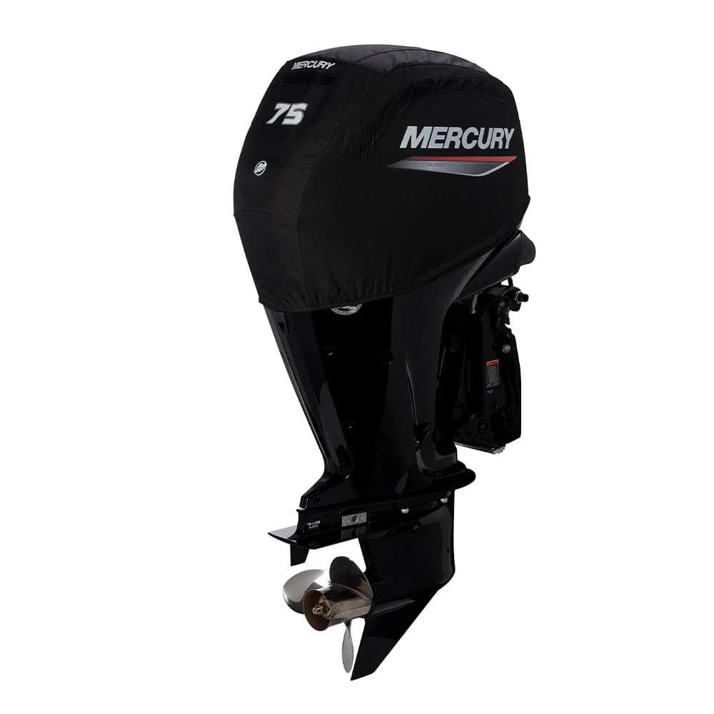 Mercury – Vented Splash Cover for 2.1L 75hp FourStroke Engines | Engine Protection Cover | Black Polysoft II Material | 8M0228505 — product photograph
