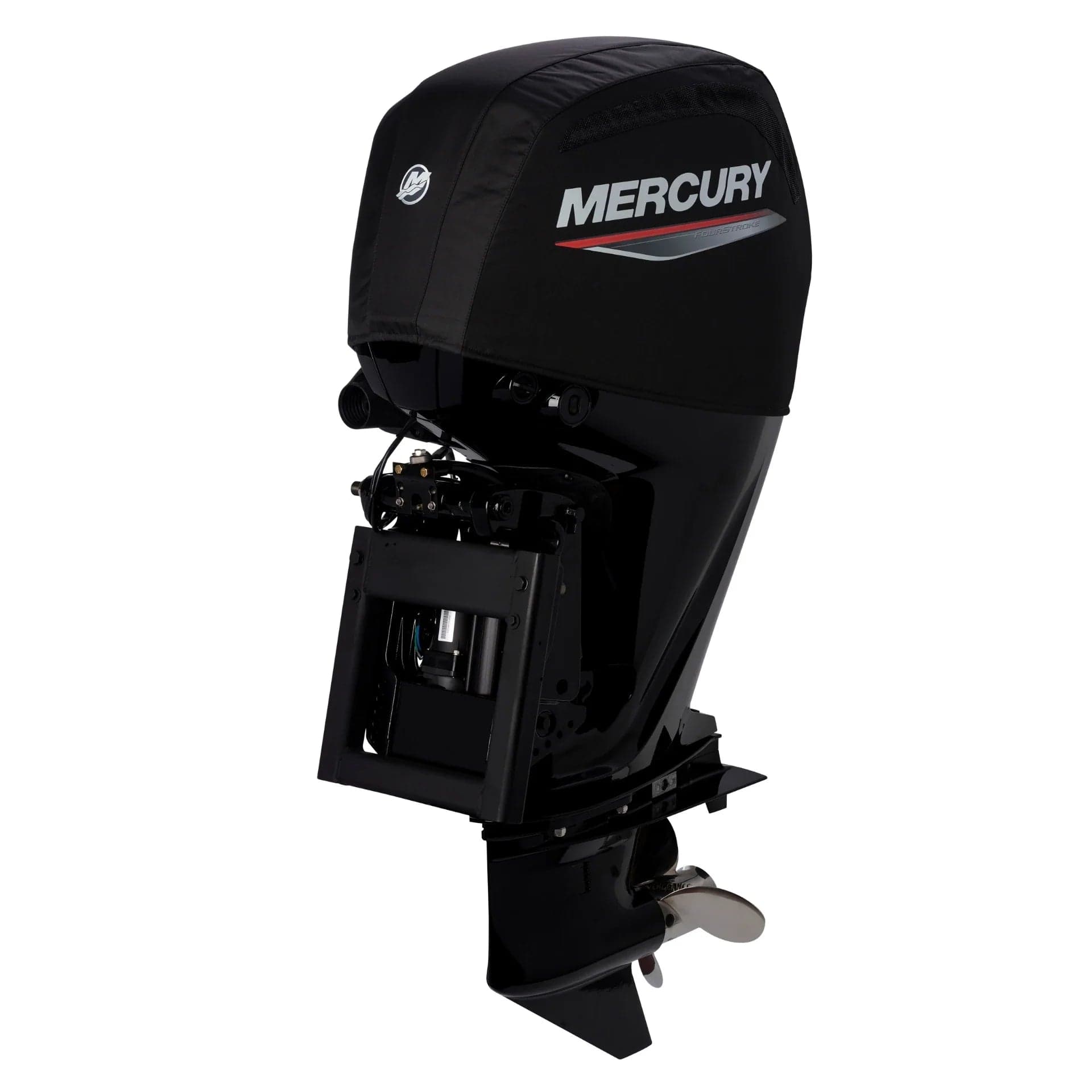 Mercury – Vented Splash Cover for 2.1L 115hp FourStroke Engines | Engine Protection Cover | Black Polysoft II Material | 8M0228509 — product photograph