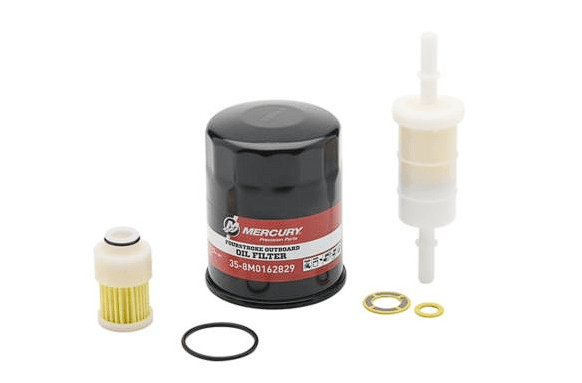 Mercury 40/50/60 HP EFI 4-Stroke 100 Hour Service Maintenance Kit - 8M0232733 — product photograph