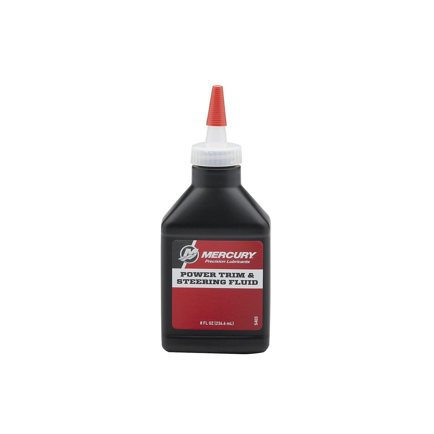 Mercury – Power Trim and Steering Fluid | Universal Marine Hydraulic Formula | 858074K01 — product photograph