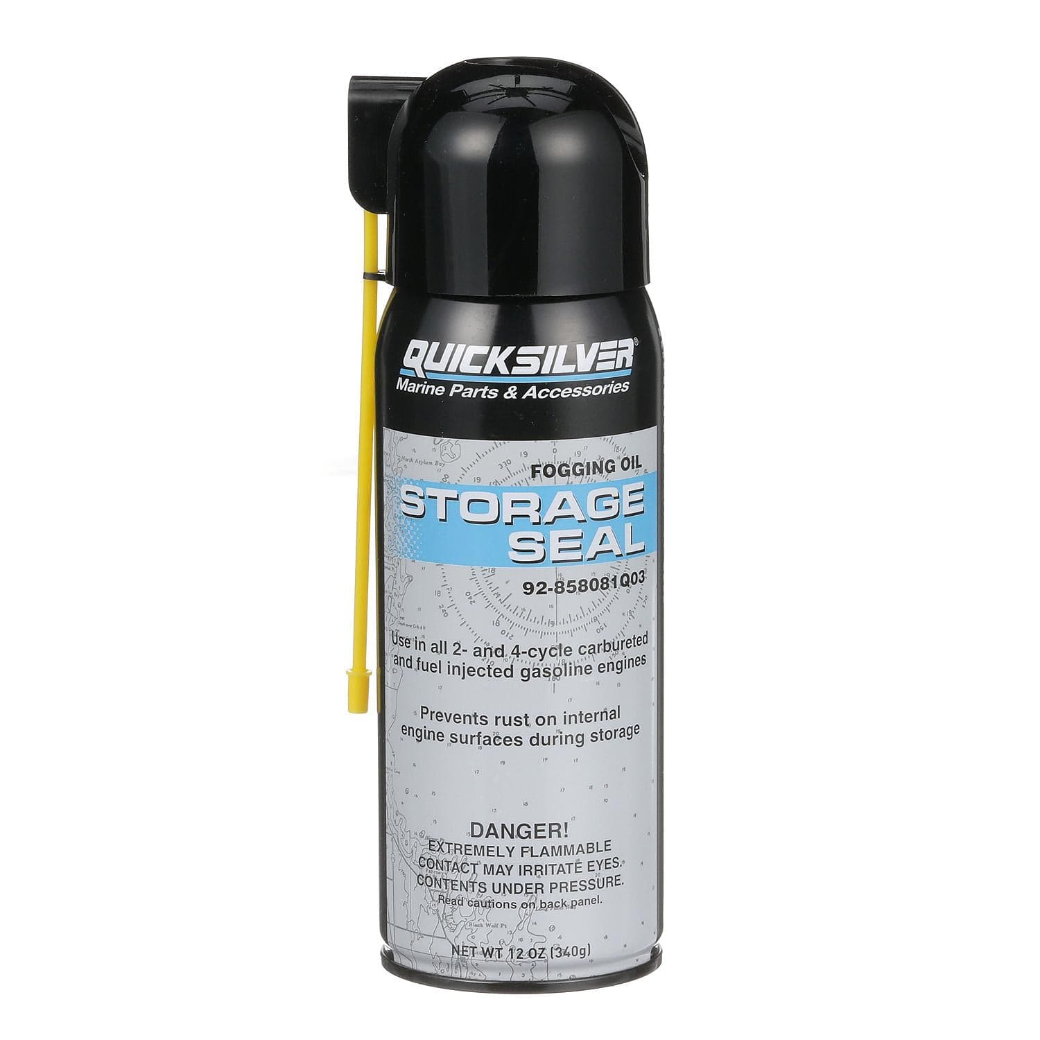 Quicksilver – Storage Seal Engine Fogging Oil | Heavy-Duty Protective Formula | 858081Q03 — product photograph