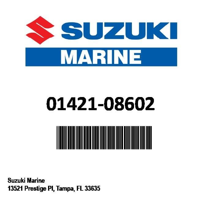 Suzuki - Stud bolt - 01421-08602 — product photograph