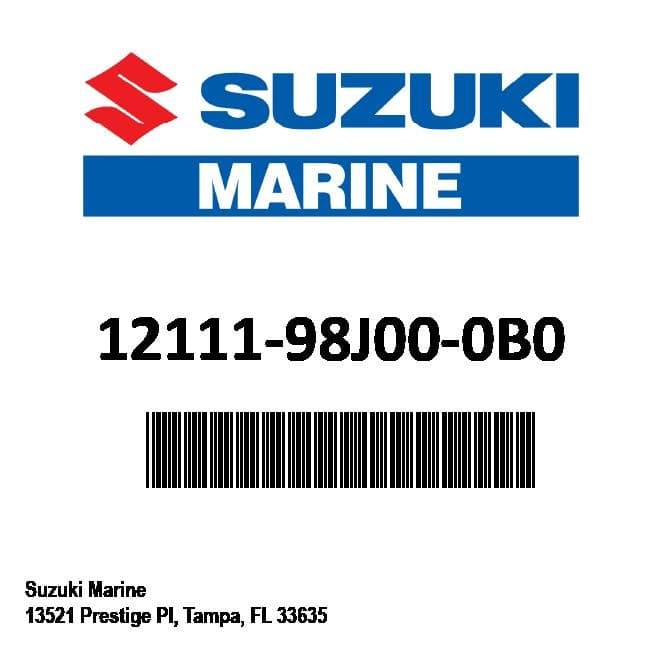 Suzuki - Piston - 12111-98J00-0B0 — product photograph