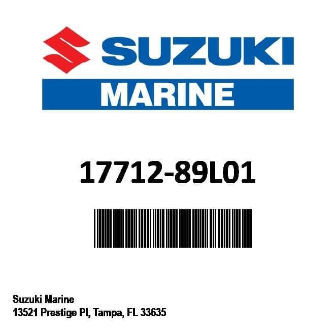 Suzuki - Hose,water(hous - 17712-89L01 — product photograph