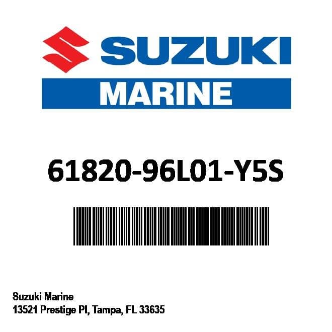 Suzuki - Cover,side port - 61820-96L01-Y5S — product photograph
