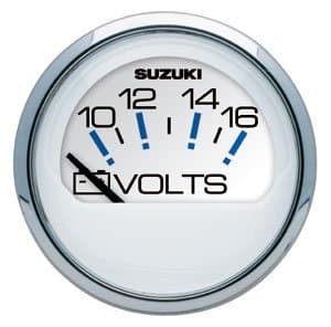 Suzuki - Voltmeter - White - 990C0-80106 — product photograph