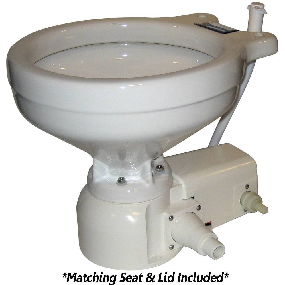 Raritan 162MF012 Sea Era Fresh Water Smart Switch Marine Toilet-White — storefront image, rights under review