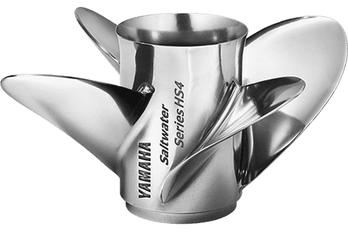 Yamaha - M/T Series Saltwater HS4 Propeller - 4 Blade - 15" x 21 Pitch - RH Rotation - 6CE-45B70-20-00 — product photograph