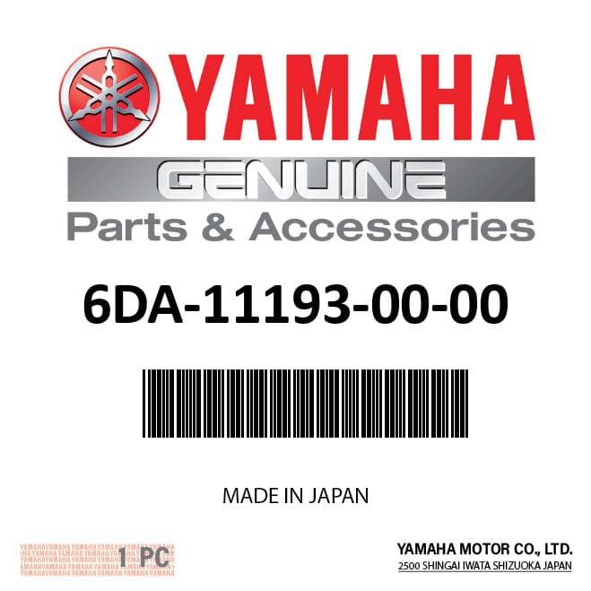 Yamaha - Gasket, head cover 1 - 6DA-11193-00-00 — product photograph