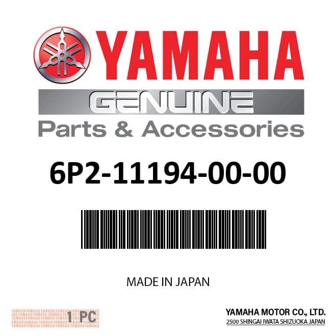 Yamaha - Gasket, head cover 2 - 6P2-11194-00-00 — product photograph