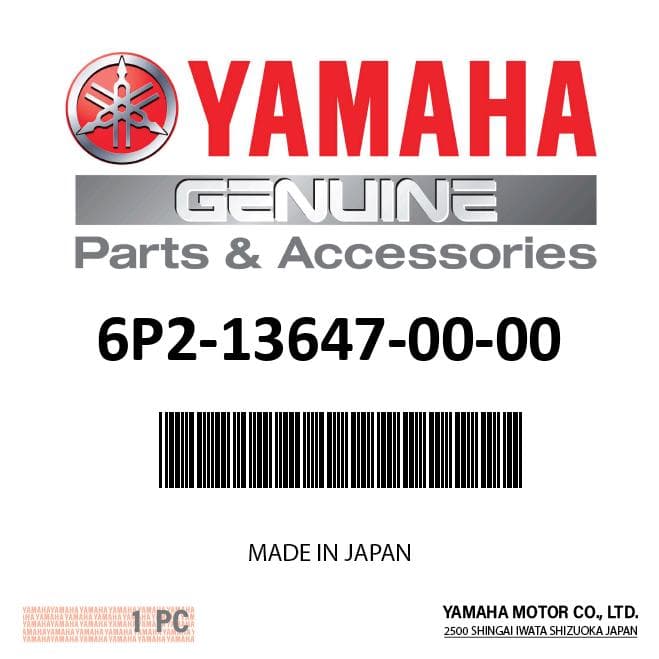 Yamaha - Gasket, manifold 3 - 6P2-13647-00-00 — product photograph