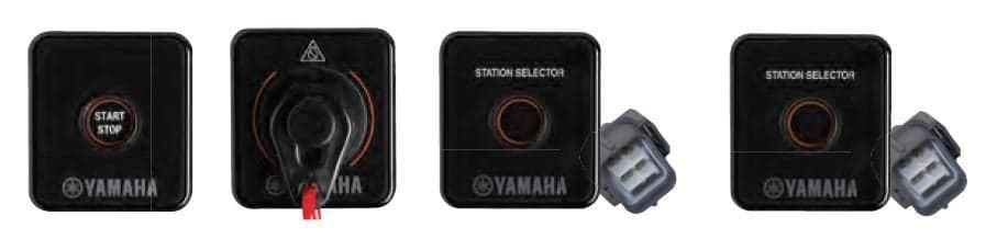 Yamaha - Command Link Single Engine Second Station Switch Kit | 6X6-W0035-70-00 — product photograph