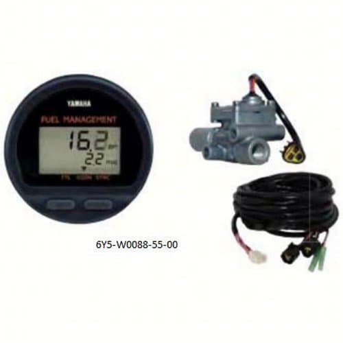 Yamaha - Multifunction Single Engine Fuel Management Kit - Multifunction One Gauge Kit | 6Y5-W0088-55-00 — product photograph