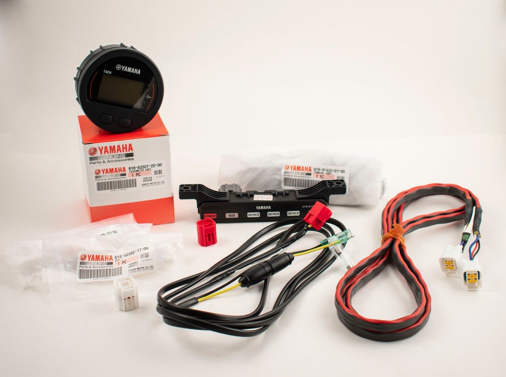 Yamaha - Command Link Single Engine Gauge Kit - Round One Gauge Kit | 6Y8-0E83R-61-00 — product photograph