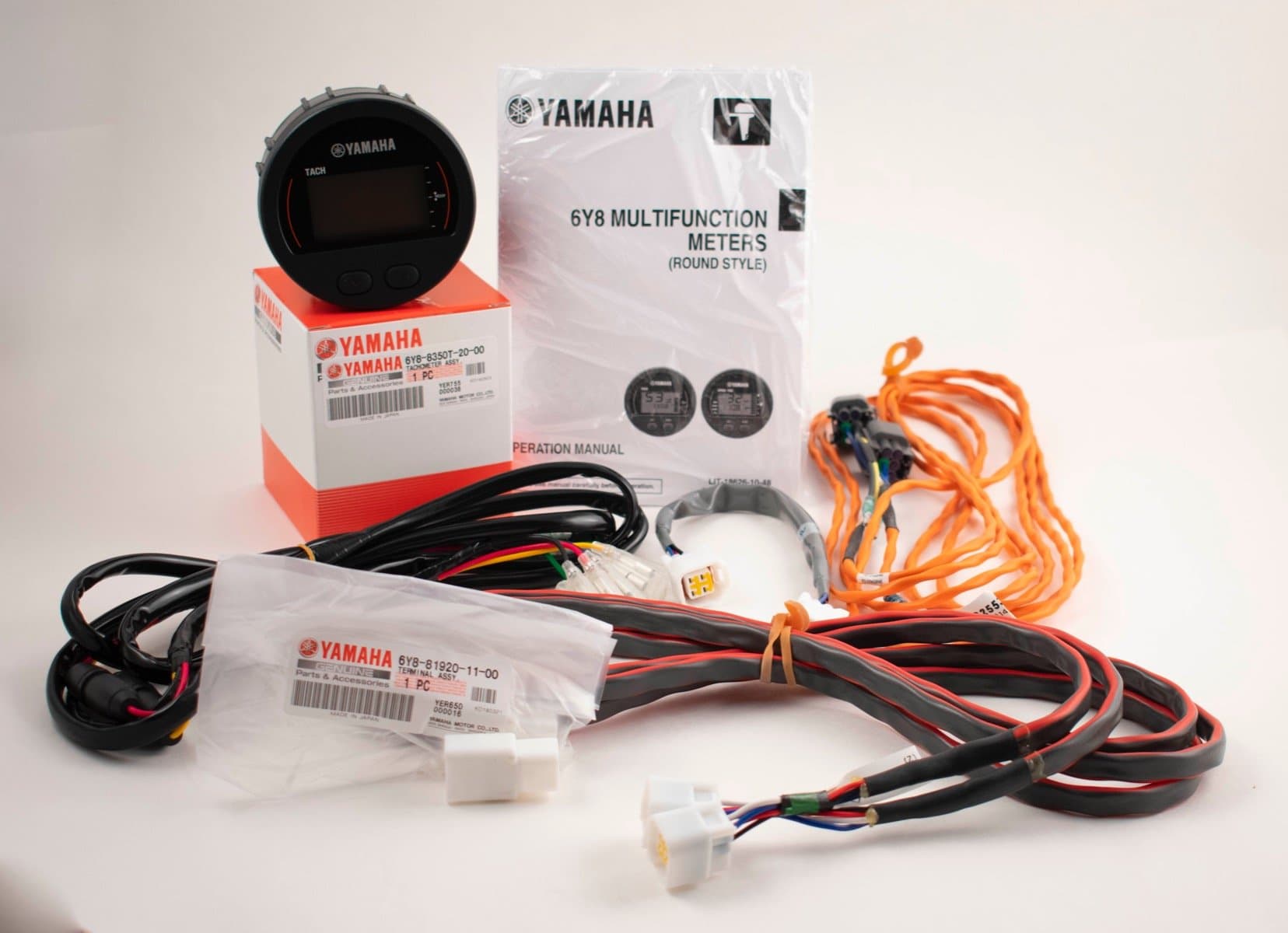 Yamaha - Command Link Single Engine Gauge Kit - Tachometer Only | 6Y8-0E83R-81-00 — product photograph