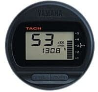 Yamaha - Command Link Round Tachometer - 2005 & Newer Yamaha Outboards - 6Y8-8350T-22-00 — product photograph
