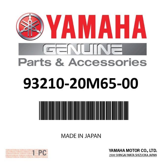 Yamaha - O-ring - 93210-20M65-00 — product photograph